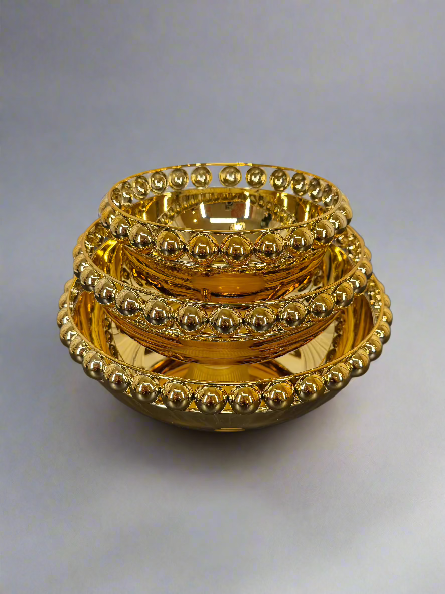 Gold Bowl Set