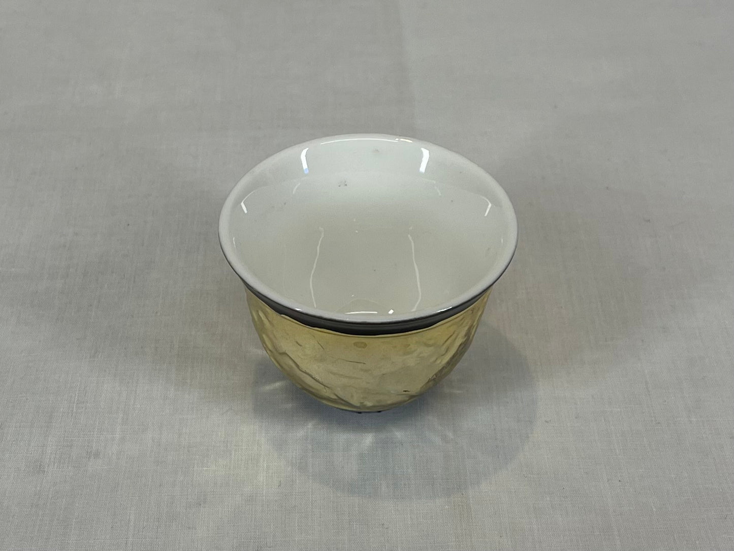 Black and Gold Coffee and Tea Cups Set