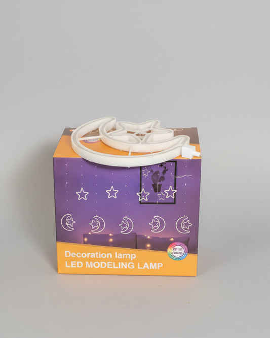 Moon and Star Decorative Light String
