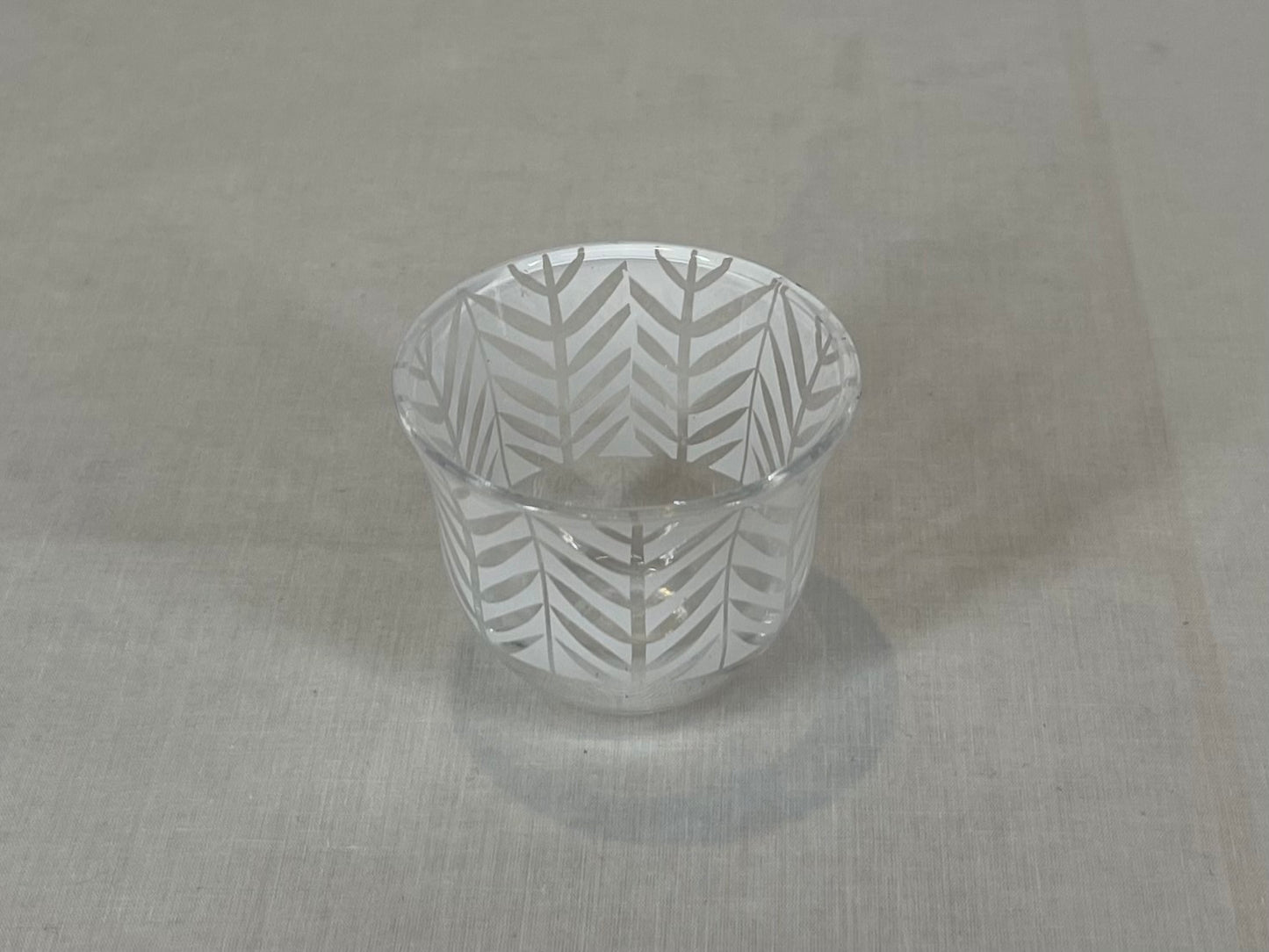 White Leaf Design Coffee and Tea Cups