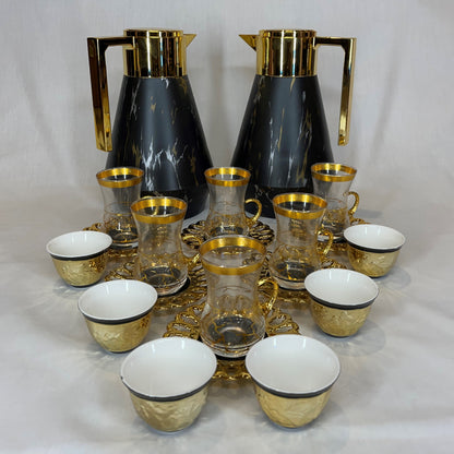 Coffee and Tea with Thermos Set